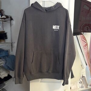 White Fox Boutique Charcoal Hoodie